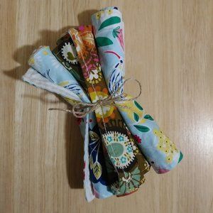 Reusable Paper Towels Handmade Cloth Unpaper Towels Set of 4